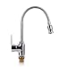 360 Rotatable Hot and Cold Water Kitchen Sink Faucet Mixer Sink Faucet Single Handle Bar Tap with Flexible Neck