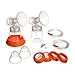 Hygeia Personal Accessory Set (PAS) - Includes Flanges, Tubing, Valves for Hygeia Breast Pump