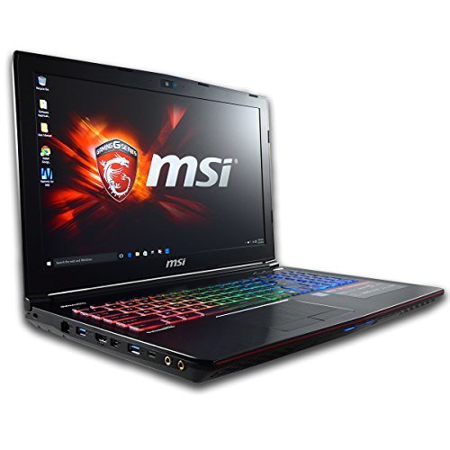 CUK MSI GE62 Apache Pro 15.6-inch Notebook PC Intel Skylake i7-6700HQ 16GB RAM 512GB SSD + 2TB HDD NVIDIA GTX 960M 2GB Full HD Windows 10 Gaming Laptop Computer