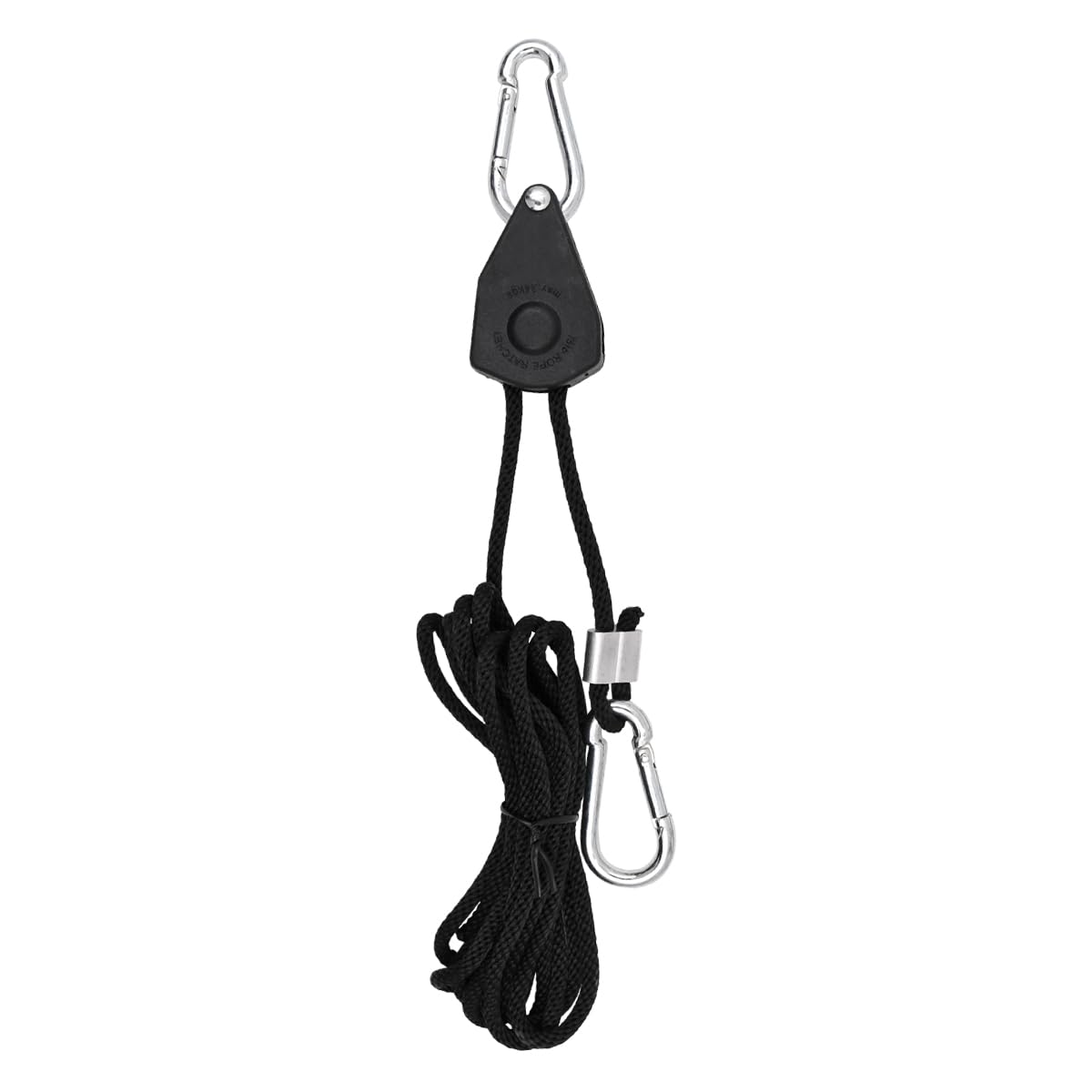 CENPEK 2 PCS 1/8" Heavy Duty Ratchet Hangers Adjustable Rope Hangers for Grow Plant Fan Filter Light Room Equipment 150 LB Capacity per Pair