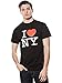 MENS I LOVE NY SHORT SLEEVE T-SHIRT BLACK (Large)