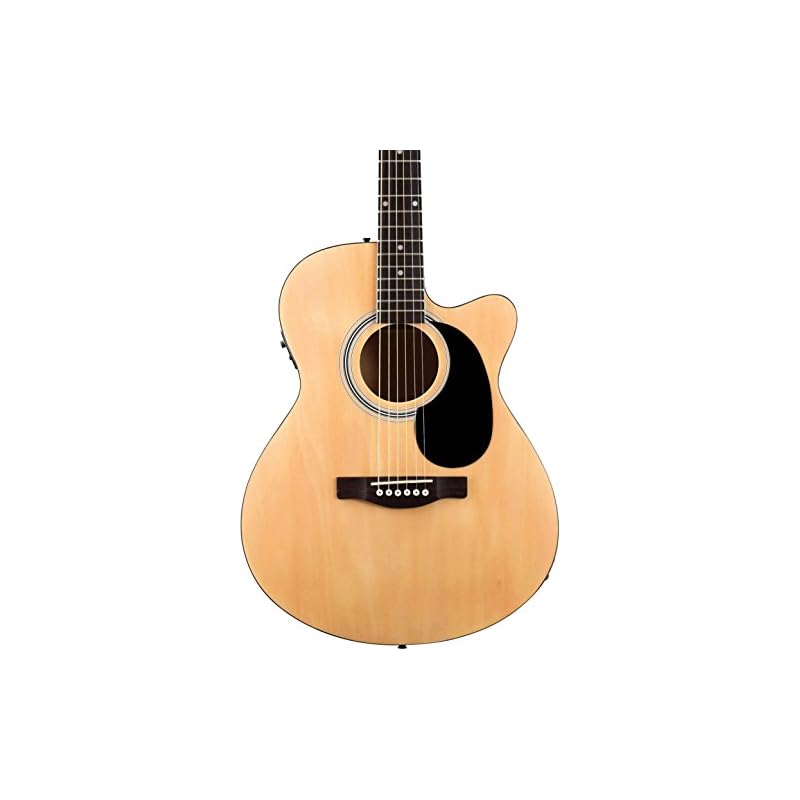 Fender FA-135CE Cutaway Concert Acoustic-Electric Guitar Natural