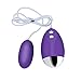 Romi Silicone Egg Vibrator 20 Speed Purple Vibrating Love Egg G Spot Massager Sex Toy for Women (Any Quality Problem,Full Refund)