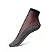 Women’s Silky Ankle High Tights Hosiery Socks Thin Sheer Stockings(10 Pair Pack)(black)