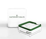 Cartwright Health Capsule Filling Machine - 100 Holes Vitamins & Coffee Manual Filler Machine Tray – Cap Filler Machine with Drug Tray, Spill Guard, Powder Spreader & Tamper – For Size 00 Capsules