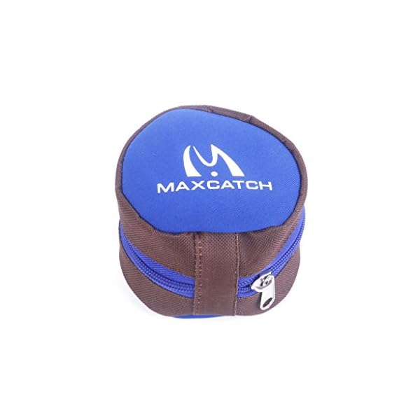 Fly-Fishing-Zippered-Reel-Pouch-Sponge-Cover-Protective-Zip-Case-Bag-Storage