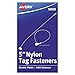 Avery 18800 Nylon Tag Fasteners, Weatherproof, 5