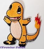 Charmander Embroidered Iron/Sew on Patch - 3