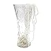 WEISIPU 6mm Pearl Bead Garland Spool Rope for Christmas Wedding DIY Decoration Supplies 20M=65ft (White)