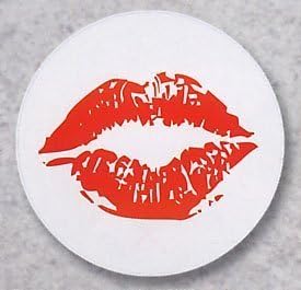 AutoCoaster 318 ~ Kiss ~ Tile Drink Coaster for car cupholder ~ Code 318