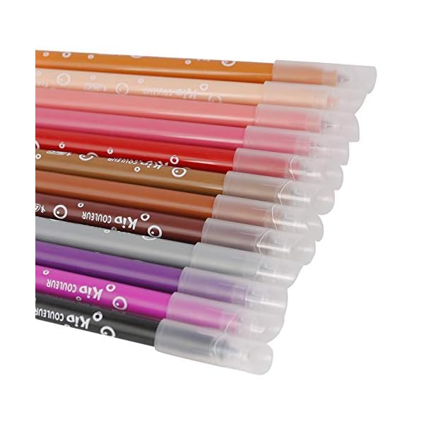 BIC-Kids-Kid-Couleur-Felt-Tip-Colouring-Pens-Ultra-Washable-Assorted-Colours-Cardboard-Wallet-of-24-Pack-of-24 BIC Kids Kid Couleur, Washable Felt Tip Pens, Ideal for School, Assorted Colouring Pens, 24 Count (Pack of 1)