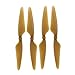 XiaoPengYo Spare Parts Propeller Blade for Bugs 3 B3 F100 F17 RC Quadcopter RC Drone (Black & Brown)