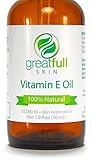 Vitamin E Oil By GreatFull Skin, 100% Natural - 10000 IU, 1 Ounce