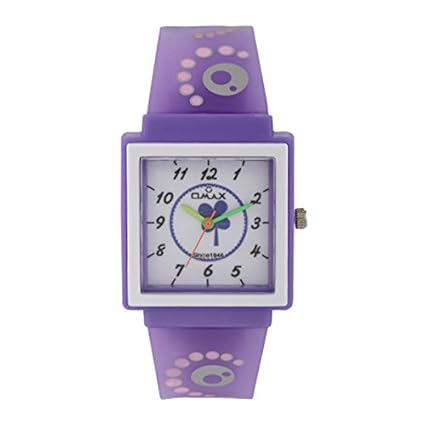 OMAX Analog White Dial Kids Watch - KD130