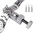 Watch Repair Kit,Watchband Tool, Watch Band Strap Link Pin Remover Repair Tool Kit 3 Extra Pins, 3 Pin Punches, 1 Watch Band Holder, 1 Dual Head Hammer, 1 Spring Bar Tool with 6 Tips