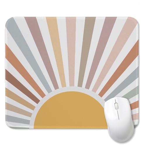 BNHJKFQZ Boho Sun Sunshine Mouse Pad