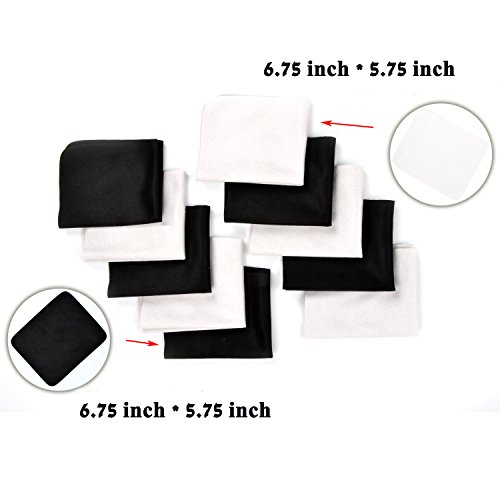 image for Youngever 60 Pcs(50+10) - Microfiber Cleaning Cloth Pack - for cleanin