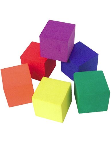 Teacher created resources foam color cubes (20615)