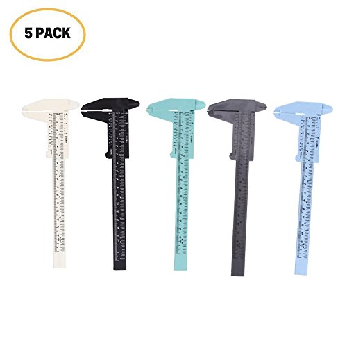 Buy Baring 5Pack Electronic Digital Caliper 6 inch-Mini Caliper Double ...