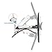 NB North Bayou Full Motion Monitor TV Wall Mount Bracket for 30-40 Inch LCD LED Flat Screen with Weight Capacity 11lbs to 22lbs (Chrome Plating-Single Extension)