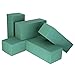 Pack of 6 Wet Floral Foam Bricks Green Styrofoam Blocks for Floral Arrangement by VEYLIN