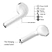 Bluetooth Earbuds Bluetooth Headphones Wireless Earbuds Mini In-Ear Headsets for iPhone X/8 /7/ 6/ 6s Plus Android, Samsung (2PCS - White)