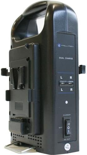 Intellytech Dual Battery Charger. Quick Charge - V-Mount