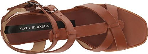 Matt Bernson Women's KM Block Cognac Sandal