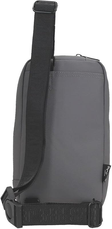 Hoxton Umhängetasche Grau 14 x 25 x 6 cm Polyester und PU by Joumma Bags, grau, Talla única, Gürteltasche