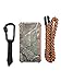 Dark Energy Poseidon IP68 Waterproof, Shockproof, Dustproof, 10,000mah, 2 USB Port, 3.4 Amp Portable Charger and Light PLUS Paracord Charging Cable, Realtree