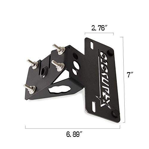 Motorcycle Fender Eliminator license plate mount holder Fit for Kawasaki Z900 2017-2019