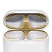 elago AirPods 2 Dust Guard (Gold, 1 Set) Dust-Proof Metal Cover, Luxurious Finish, Must Watch Installation Video - Compatible with Apple AirPods 2 Wireless Charging Case[US Patent Registered]