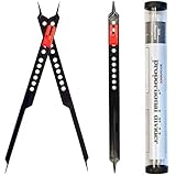 Accurasee Artist 10" Proportional Divider for Drawing Supplies & Drafting Tools - Adjustable Caliper & Subject Dividers for Art Drawing Tools - Alternative for Art Projector, Camera Lucida, Compass