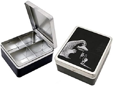 Moomin Valley: Mörkö (Groke) Tea Tin Canister Box Jar by Moomin CharactersTM (Finland)