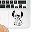 Lilo and Stitch-Stitch Decal- Decal & Sticker Pros Motivational Quote Printed on Clear Vinyl Compatible with All MacBook Pro, Retina, and Air
