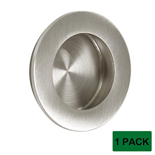 Probrico Recessed Stainless Steel Flush Pull Handle, Round, Small - Thumbnail 7