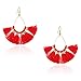 Tassel Earrings for Women - Bohemian Fan Tassel Drop Dangle Earrings,2018 New Design Fringe Earrings