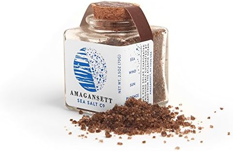 Amagansett Sea Salt - Espresso, Black Pepper, Cayenne Pepper Infused Finishing Salt (2½ oz)