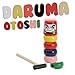 Daruma Otoshi (Wood Stack Striking Game) Japanese Traditional Toy