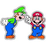Super Mario Luigi Video Game Arcade vynil car sticker 6