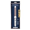 Conair Double Ceramic Curling Wand, 1 Inch Curling Wand, White / Rose Gold