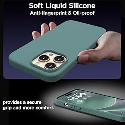 COFFKER Designed for iPhone 14 Pro Case, Liquid