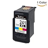 Valuetoner Remanufactured Ink Cartridge Replacement For Canon CL-241XL High Yield 5208B001 (1 Color) 1 Pack Compatible With PIXMA MG2120 MG2220 MG3120 MG3122 MG3220 MG3222 MG3520 MG4120 MG4220 MX372 MX392 MX432 MX439 MX452 MX459 MX472 MX479 MX512 MX522 MX532 Printer