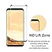 Galaxy S8 Screen Protector,Vensss Tempered Glass [Case Friendly] 3D Curved Edge Ultra Clear 9H Hardness Anti-Scratch, Anti-Fingerprint, Bubble Free for Samsung Galaxy S8(Black).