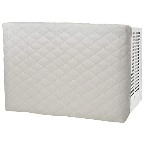 Indoor Quilted Window Air Conditioner Cover, Keeps Cold Air Out and Maintains Heat in Winter Eliminate Dust Buildup, 21W x 2.5D x 14H