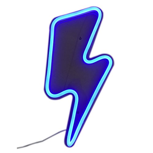 Lightning Bolt Neon Art Sign Lightning LED Neon Signs Handmade Visual
