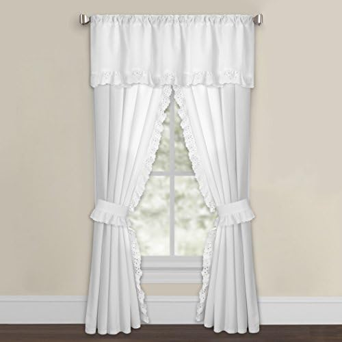 Luxury Microfiber Eyelet Window Treatments – Set of 2 Curtains – Drapes Available in 3 Sizes (84"x42")