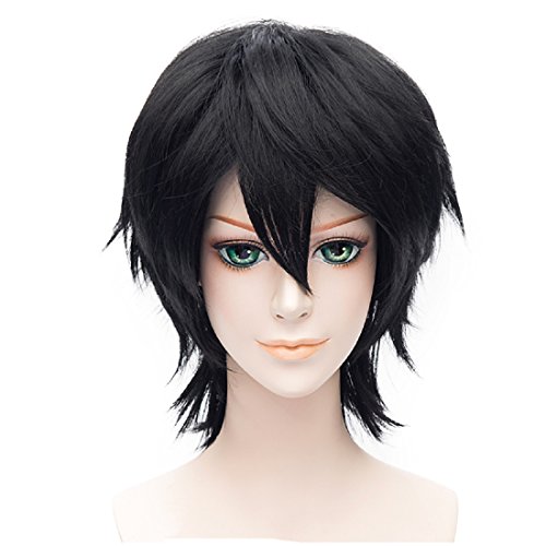Probeauty Short Straight Anime Cosplay Wigs Natural Sexy Costume Party Daily Hair
