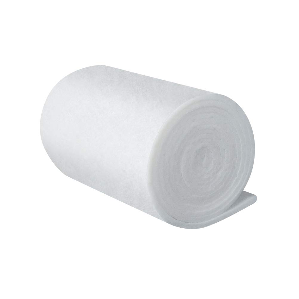 POPETPOP Aquarium Fish Tank Pad Fiber Filter White Fiber Aquarium Biochemical Filter Foam Pond Filtration Sponge Pad 30 x 40cm