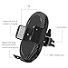 Wireless Car Charger, Amyhomie Fast Wireless Charger Car Mount with 2 in 1 Function Air Vent Holder for Samsung Galaxy Note 8/S7/S7 Edge/S6 Edge,iPhone 8/8 Plus/X and Other Qi-enabled Devices